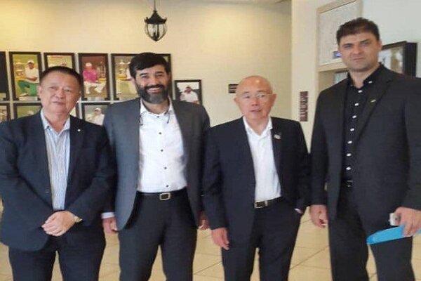 سهرابیان با رئیس کنفدراسیون کانوئینگ آسیا دیدار کرد