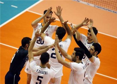پیروزی والیبال ایران برابر استرالیا در دیداری تدارکاتی