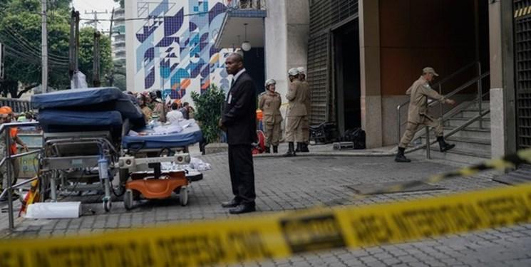 عکس، آتش سوزی مرگبار در بیمارستان ریو دو ژانیرو