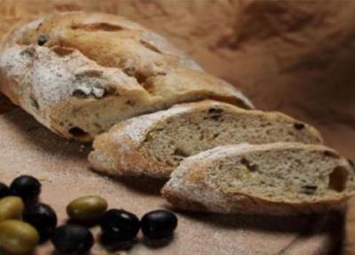 دستور پخت نان زیتون یونانی