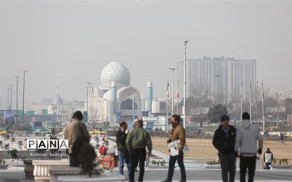 تداوم تنفس هوای آلوده در شهر تهران