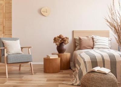 9 روش عالی برای چیدمان اتاق خواب با رنگ قهوه ای