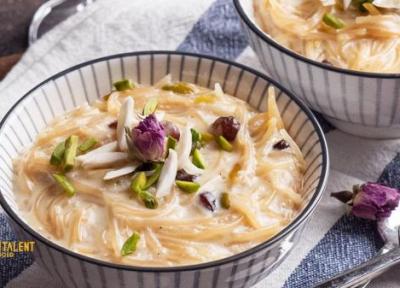 طرز تهیه دسر ورمیشل در 10 دقیقه برای سفره افطار